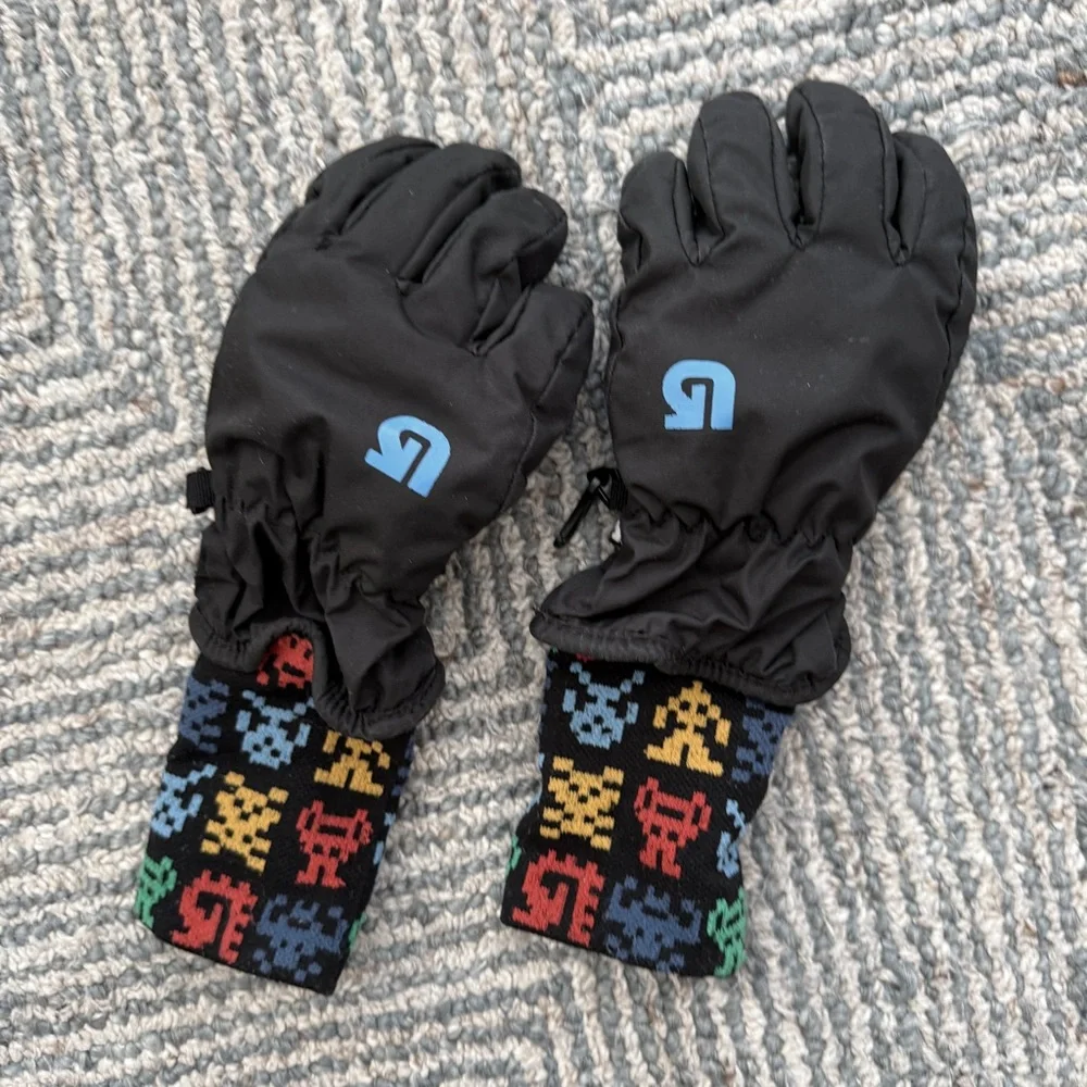 Colorful Patterned Kids Gloves